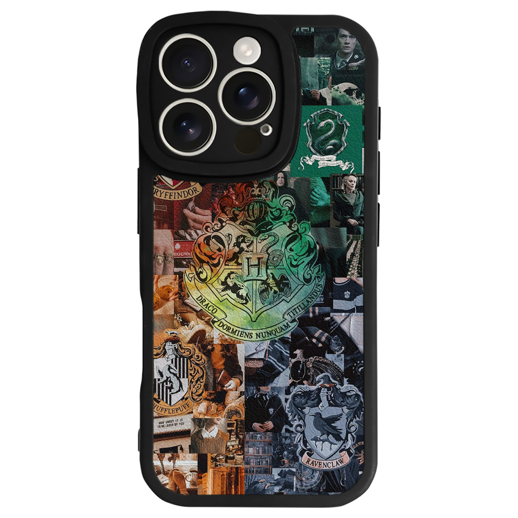 （画像用） Harry Potter ハリー・ポッターシリーズ 【iPhone 16シリーズ対応】シリコンスマホケース（レザー調） 材質：シリコン